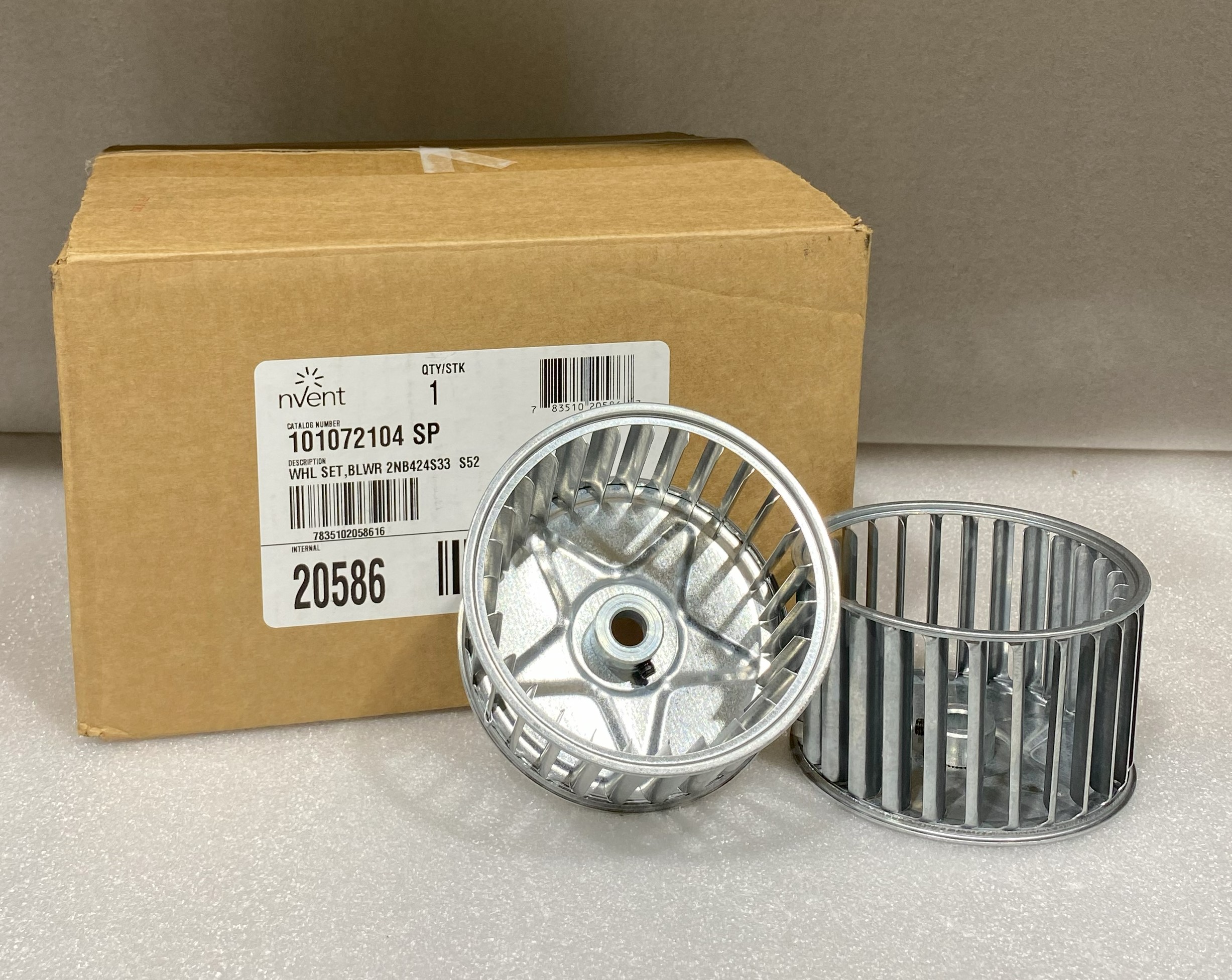 nVent 101072104SP Aluminum Wheel Set