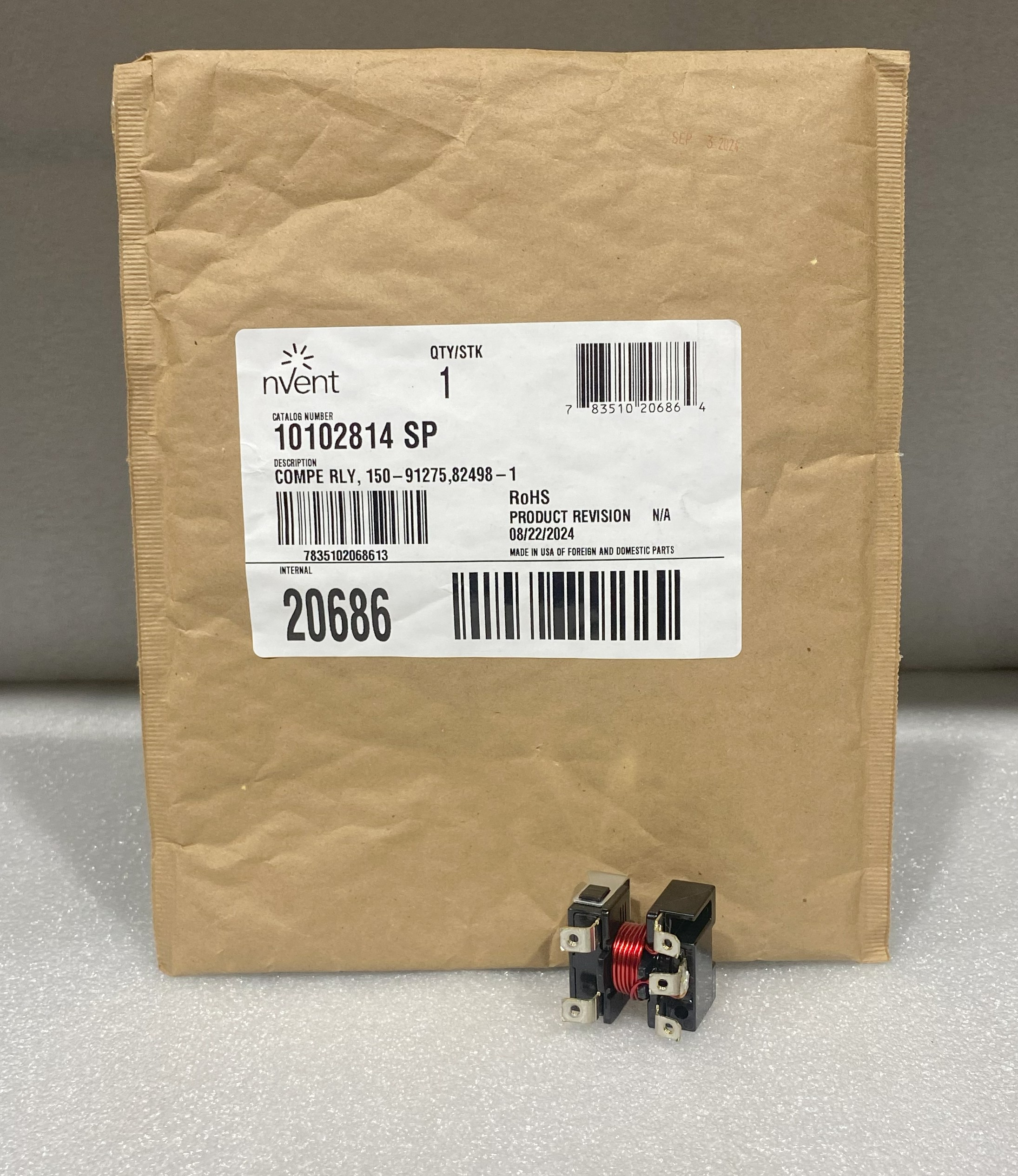 nVent 10102814SP Compressor Relay