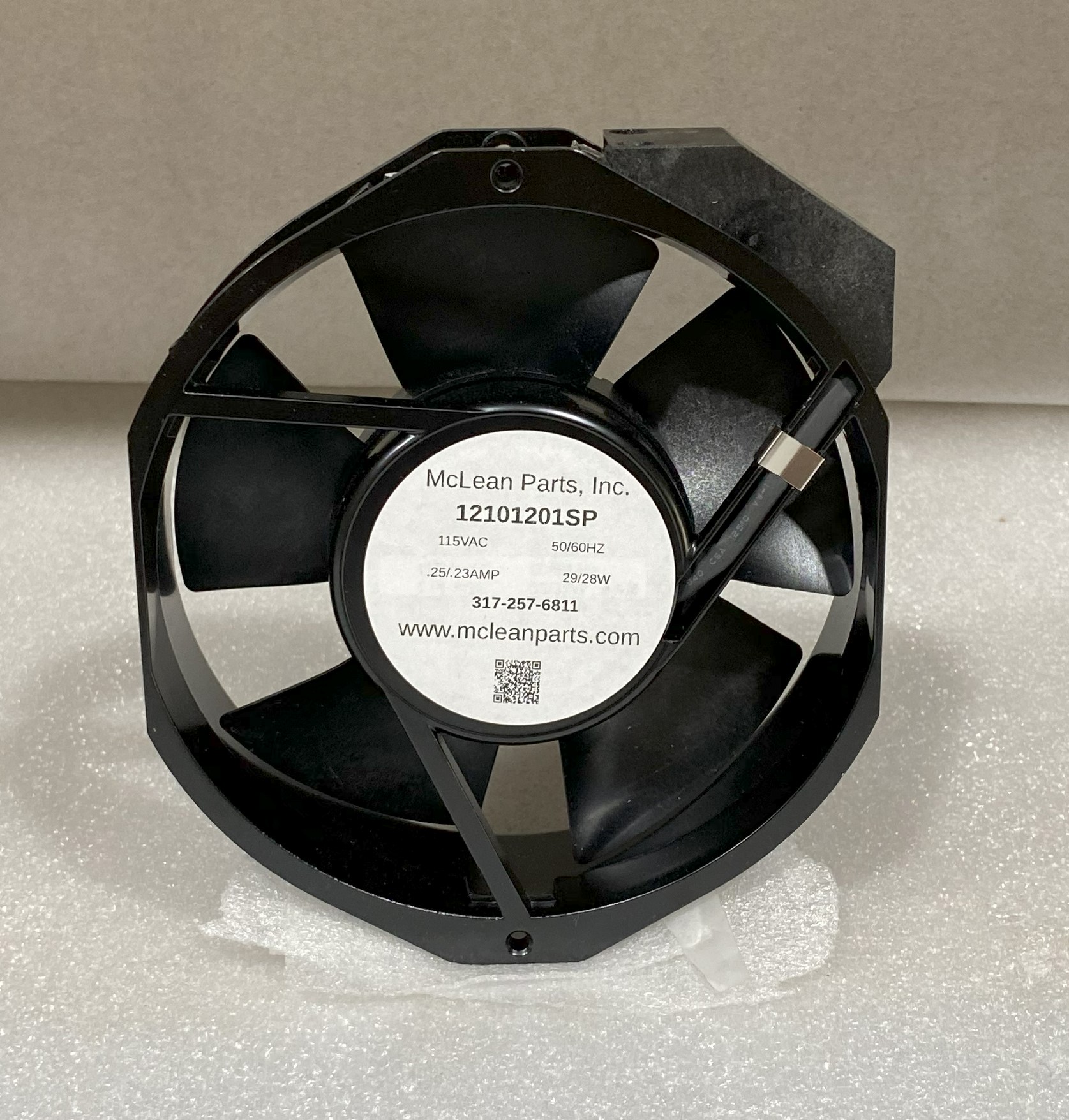 McLean 12101201SP Fan, 115 Volt