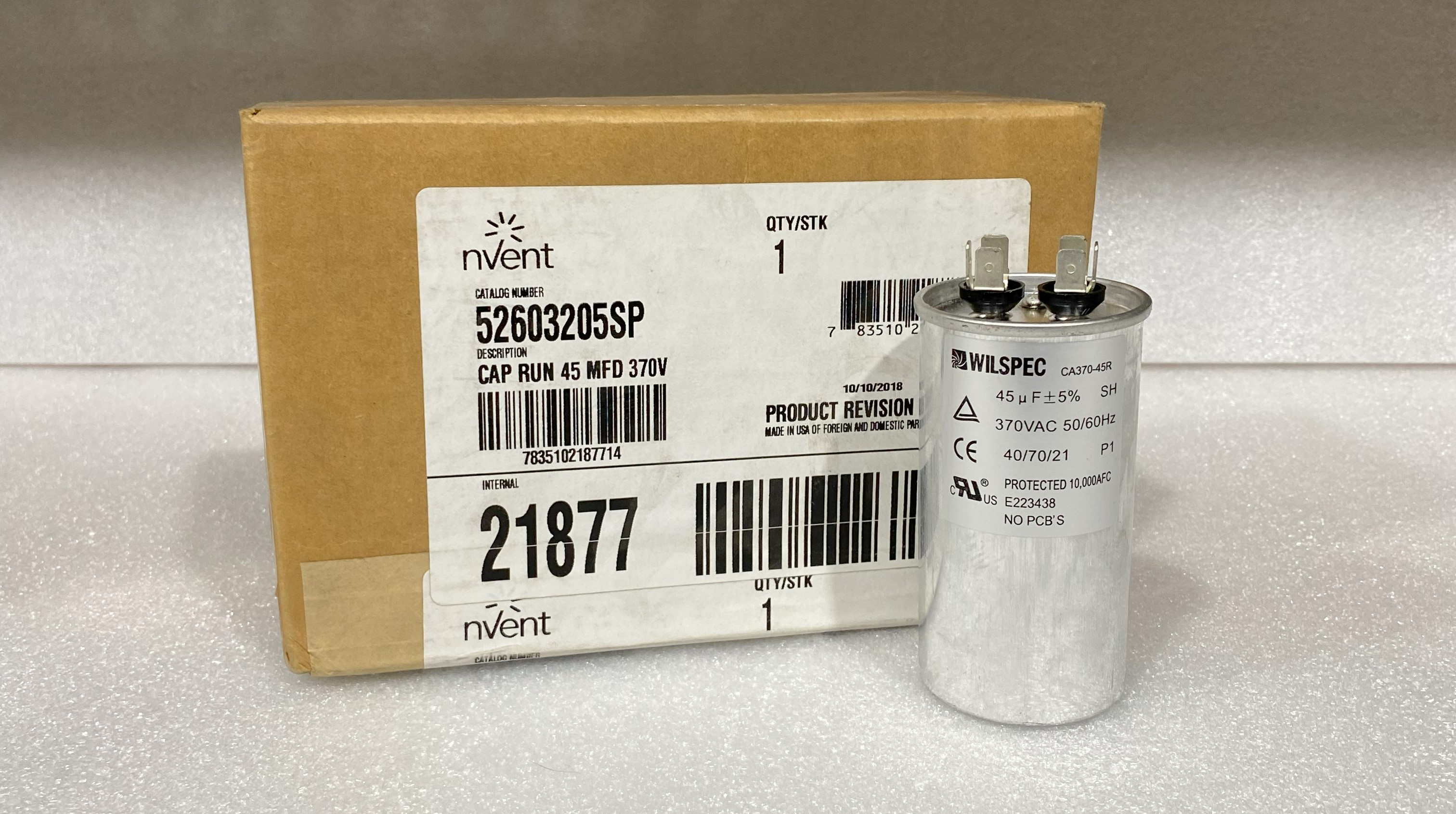 nVent 52603205SP Run Capacitor