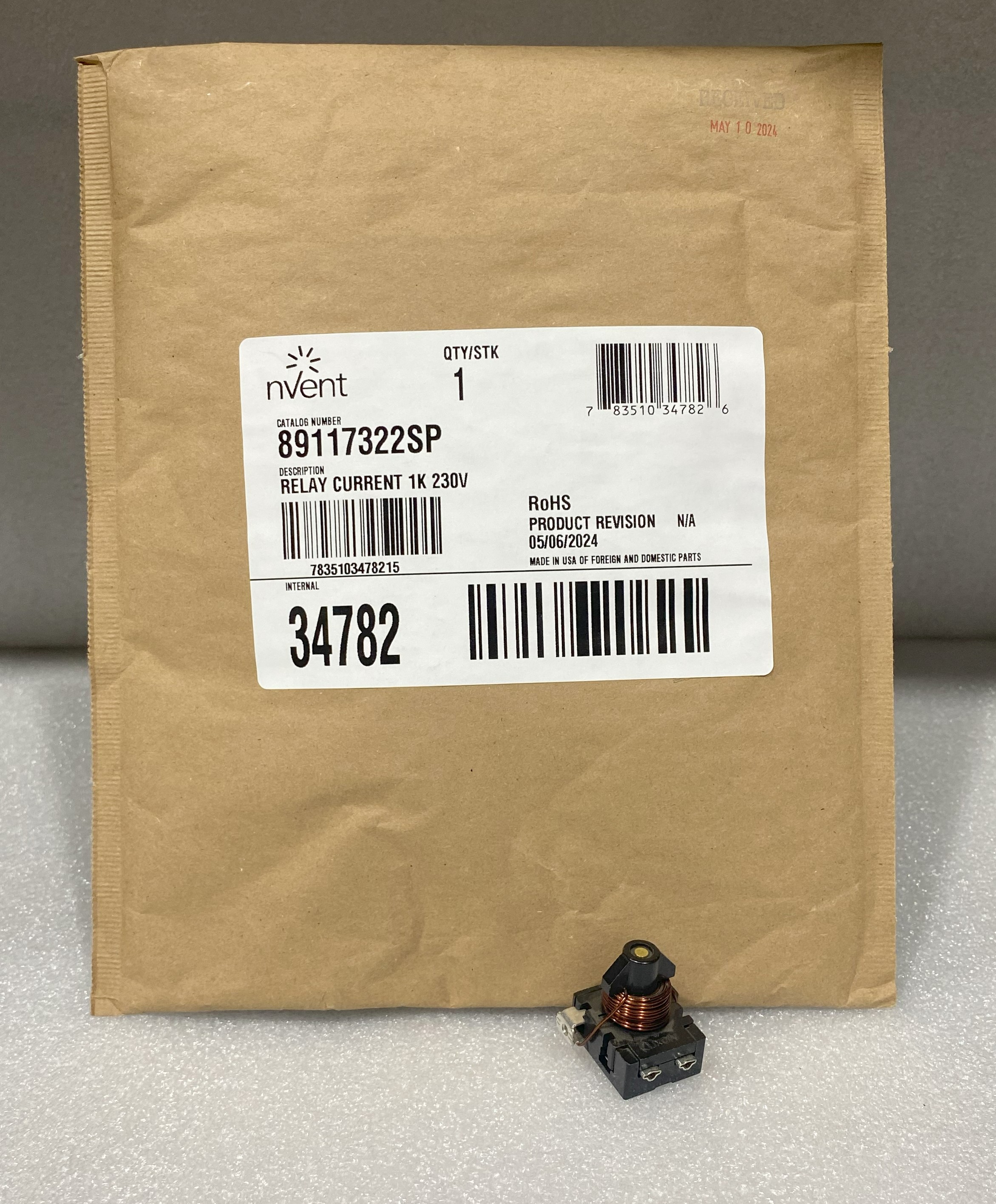 nVent 89117322SP Compressor Start Relay