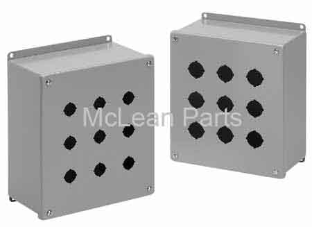 nVent Hoffman E1PBX 1 PB Enclosure, Extra-Deep 4.00x4.00x4.75